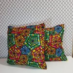African Print Throw Pillows